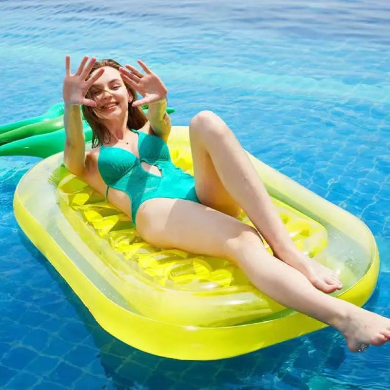 Bouée de natation gonflable licorne, matelas flottant, flotteur d'eau, lit de mer, fauteuil inclinable pour adultes et enfants, jouets de fête à la piscine