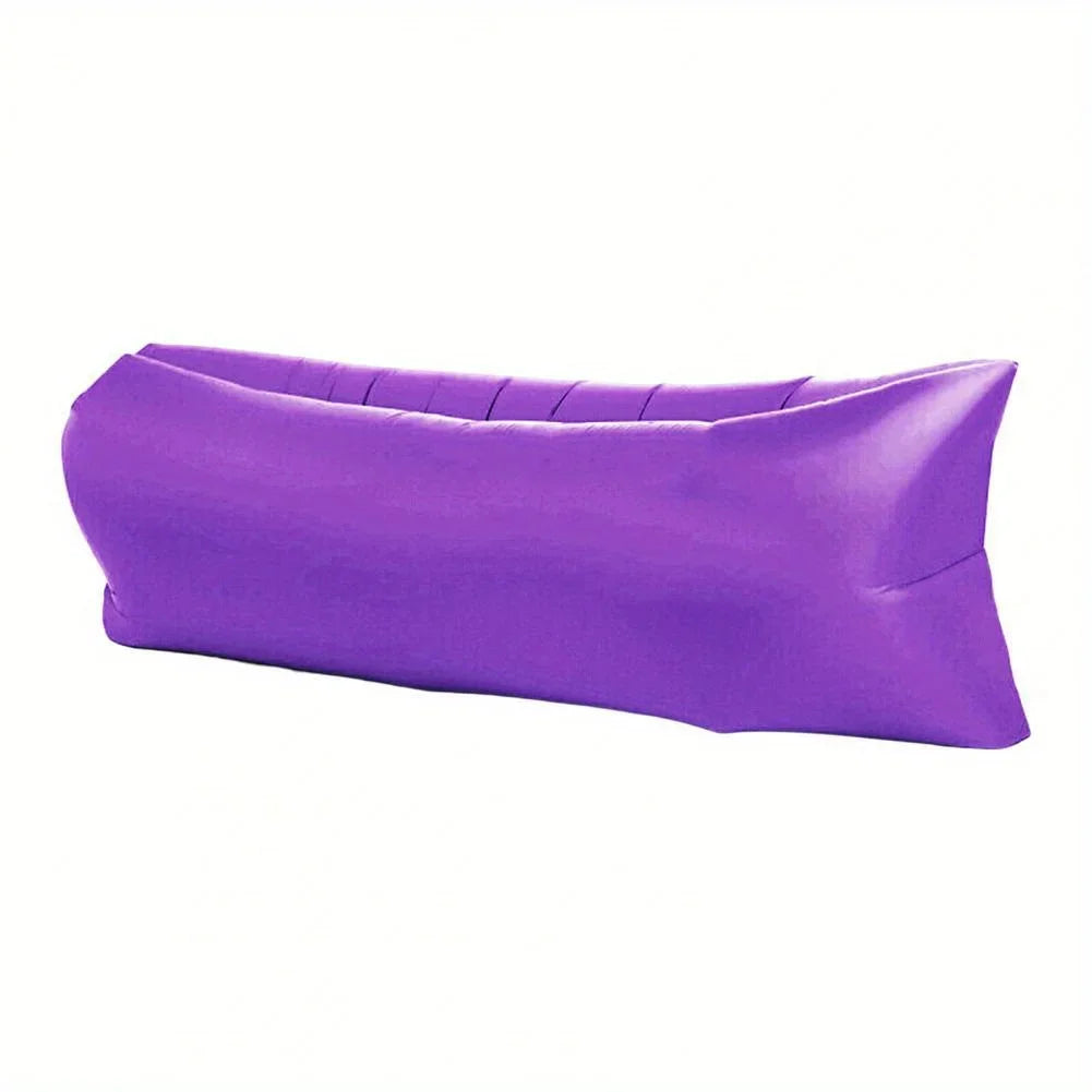 Canapé gonflable DIZETION, sac de couchage portable pour camping, festival de musique, inclinable