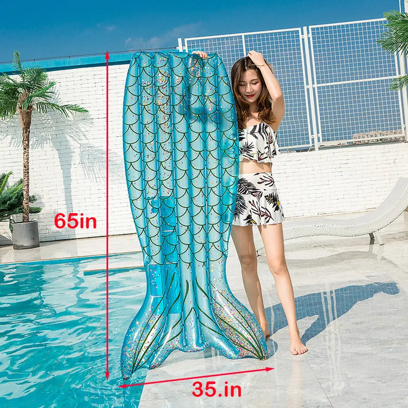 Bouée de natation gonflable licorne, matelas flottant, flotteur d'eau, lit de mer, fauteuil inclinable pour adultes et enfants, jouets de fête à la piscine