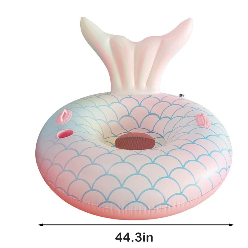 Bouée de natation gonflable licorne, matelas flottant, flotteur d'eau, lit de mer, fauteuil inclinable pour adultes et enfants, jouets de fête à la piscine