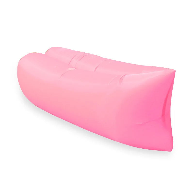 Canapé gonflable DIZETION, sac de couchage portable pour camping, festival de musique, inclinable