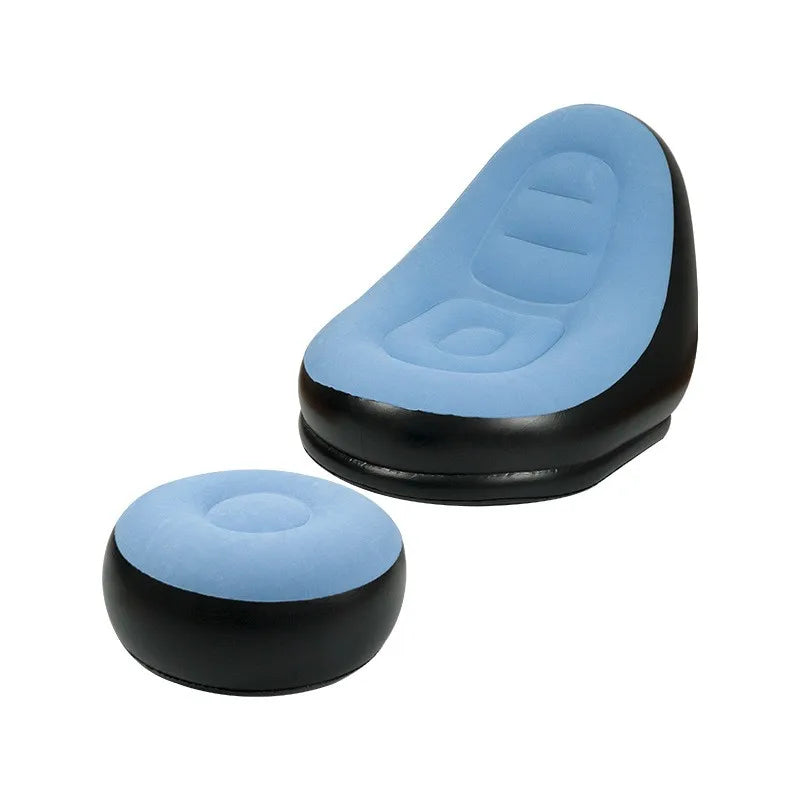 Canapé gonflable d'extérieur DZ, chaise portable pour camping, célébrité Internet, canapé paresseux en peluche épaisse, chambre à coucher, loisirs à domicile, lit pliant 2025