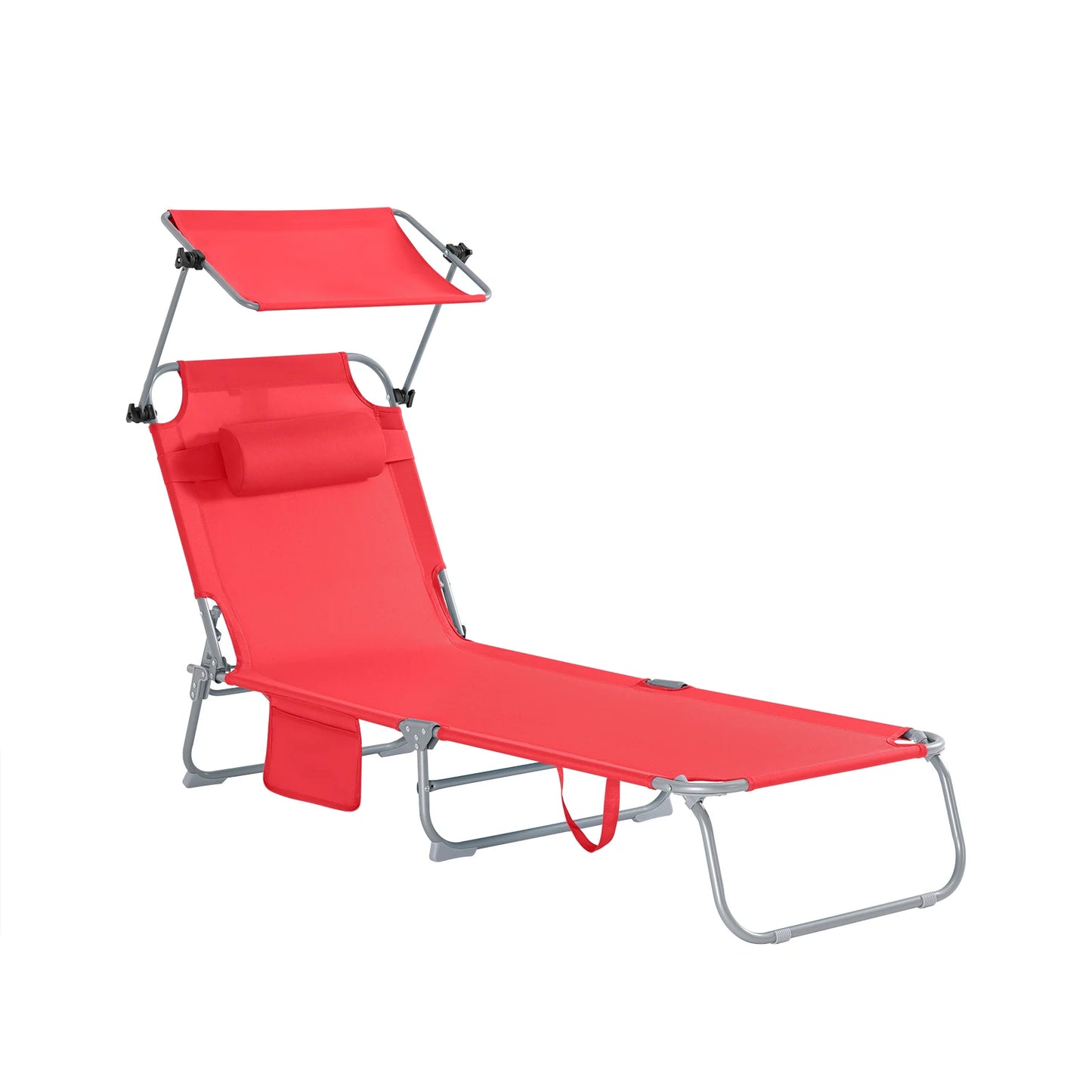 Chaise longue de jardin SoBuy OGS48-B Sideside bag Chaise longue de relaxation balançoire pour jardins, cours, plages, balcons