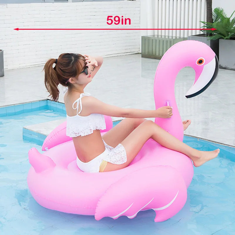 Bouée de natation gonflable licorne, matelas flottant, flotteur d'eau, lit de mer, fauteuil inclinable pour adultes et enfants, jouets de fête à la piscine