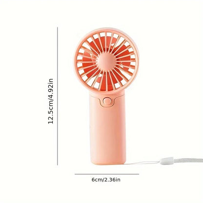 Ventilateur portable pratique et créatif, petit ventilateur de poche, léger, réglable et mignon, refroidisseur d'air