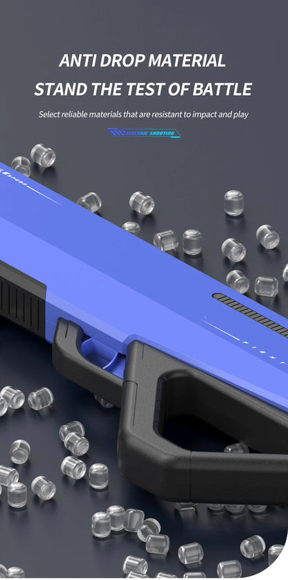 Pistolet à eau électrique haute pression pour enfants, jouet pour l'été, jeux de combat en piscine, jouets d'eau pour enfants, cadeau