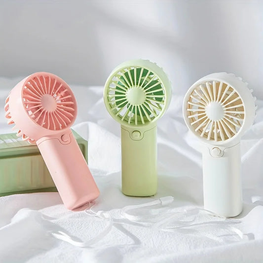 Ventilateur portable pratique et créatif, petit ventilateur de poche, léger, réglable et mignon, refroidisseur d'air
