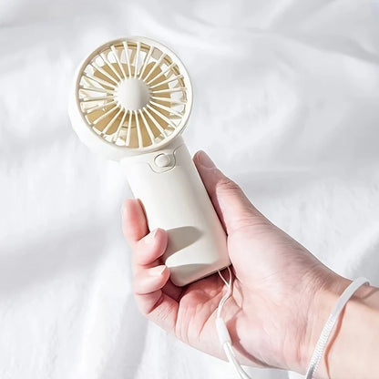 Ventilateur portable pratique et créatif, petit ventilateur de poche, léger, réglable et mignon, refroidisseur d'air