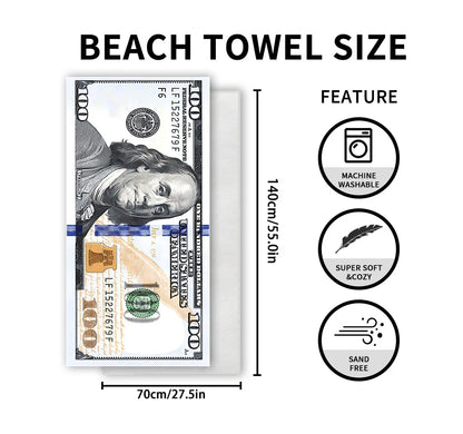 Serviettes en microfibre à séchage rapide, grande taille, serviette de plage, tapis de bain, natation, mer rafraîchissante, sans sable, pour adultes, plages, absorbantes, géantes