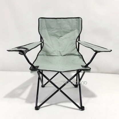 Chaise pliante d'extérieur en tissu Oxford 600D, idéale pour le camping, la pêche, la plage, le dessin, le camping, avec dossier et accoudoirs.