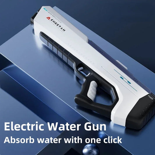 Pistolet à eau électrique haute pression pour enfants, jouet pour l'été, jeux de combat en piscine, jouets d'eau pour enfants, cadeau