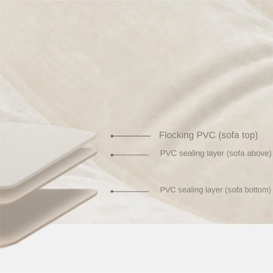 Canapé gonflable d'extérieur DZ, chaise portable pour camping, célébrité Internet, canapé paresseux en peluche épaisse, chambre à coucher, loisirs à domicile, lit pliant 2025