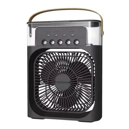 Nouveau ventilateur 3 en 1, climatiseur domestique, petit refroidisseur d'air, veilleuse LED, humidificateur portable, réglage de l'air, ventilateur de bureau et de maison