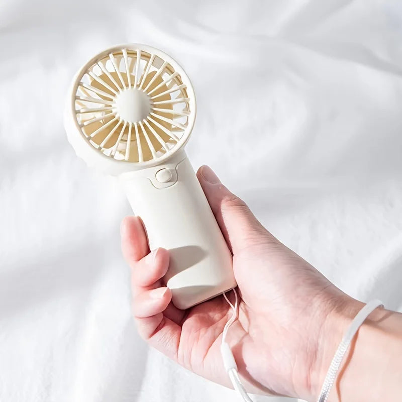 Ventilateur portable pratique et créatif, petit ventilateur de poche, léger, réglable et mignon, refroidisseur d'air